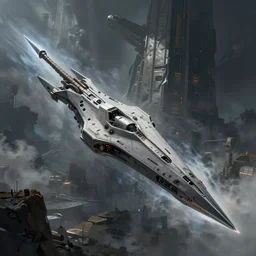 concept art by ian mcque, a gigantic spear - shaped starship plowing through space, approaches the system, huge and megalithic, frightening and creepy atmosphere, scifi, digital painting, artstation, concept art, smooth, sharp foccus ilustration, artstation hq