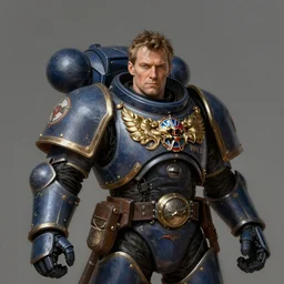 Matt Smith Doctor Who as Warhammer 40k Space Marine, portrait, fantasy, intricate, elegant, highly detailed, digital painting, artstation, concept art, smooth, sharp focus, illustration, art by artgerm and greg rutkowski and alphonse mucha