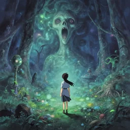 a high definition screenshot from the haunting and strange science fiction anime anime anime film ; a strange and ethereal dreamscape, digital painting by makoto shinkai, moebius moebius!!!, surrealism, trending on artstation