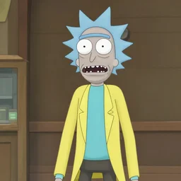rick from rick and morty 3 d render photorealistic unreal engine photorealistic ultra - realistic adultswim by kyle lambert