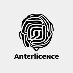artificial intelligence build minimalist logo by alan fletcher