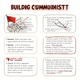a detailed guide to building communism