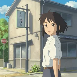 a building with a bunch of signs on it, a screenshot by Makoto Shinkai, featured on pixiv, photorealism, 2d game art, anime aesthetic, featured on pixiv