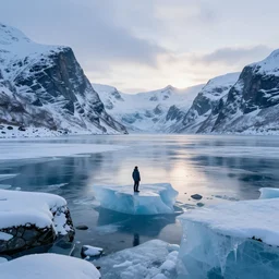 The sound of ice cold Norway, trending on artstation