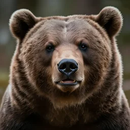 photo, A man kicking a bear face.
