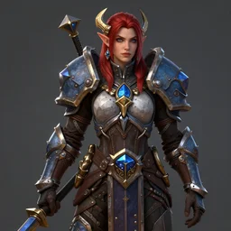sally whitemane, world of warcraft, digital art, artstation, high quality, detailed