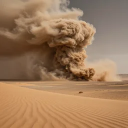 stunning award winning photograph of a martian sandstorm