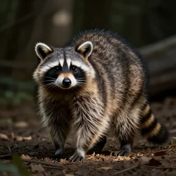 a big hunky bara raccoon