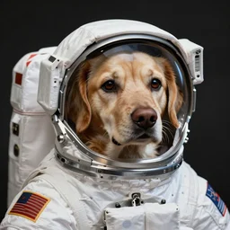 astronaut dog