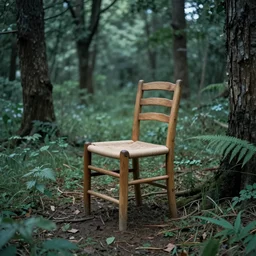 omg chair in the forest by wenjun lin
