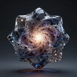 complex 3 d render, ultra detailed, galctic glass sculpture, proportional, digital art