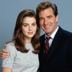 a young woman, the daughter of Don Adams and Barbara Feldon