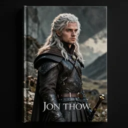 a book about jon snow, paperback cover
