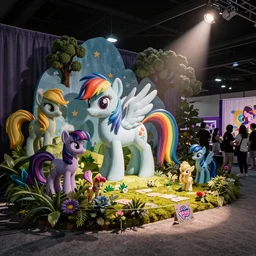 My Little Pony convention artists alley