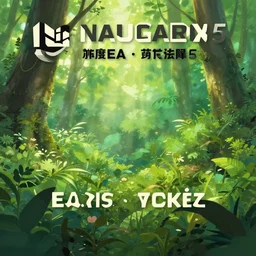 overgrowth of plants in jungle, in a gentle green dawn light, studio ghibli, clean cel shaded vector art, cinematic lighting, volumetric lighting, smooth, sharp focus, highly detailed, render in unreal engine 5, artstation, deviantart, behance, trending, epic composition, octane, light rays, award - winning
