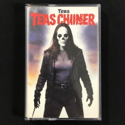 the texas chainsaw massacre japanese vhs tape cover art