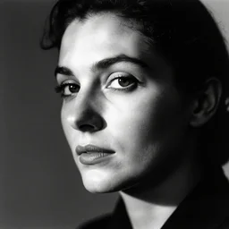 close - up portrait of a mysterious woman with light and shadow on her face, by dora maar and man ray and lee miller, 1 9 3 4, photography, side lighting, cinematic lighting, very aesthetic, beautiful, light and shadow, masterpiece, black and white, tri - x 4 0 0