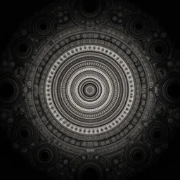 graphic design intricate circle circular patterns repeating infite