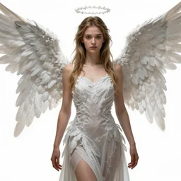 Concept art, angel girl, artstation trending, highly detailded