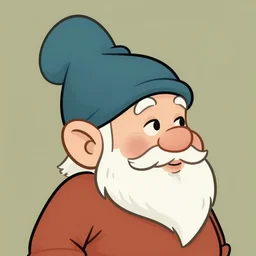 river gnome for face profile avatar