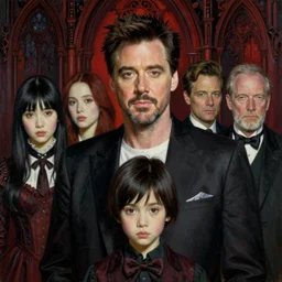 realistic detailed image of Jim Carrey by Ayami Kojima, Amano, Karol Bak, Greg Hildebrandt, and Mark Brooks, Neo-Gothic, gothic, rich deep colors. Beksinski painting, part by Adrian Ghenie and Gerhard Richter. art by Takato Yamamoto. masterpiece