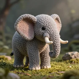 a elephant amigurumi