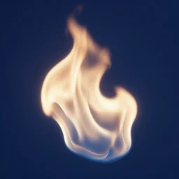 a flame underwater