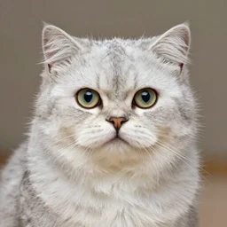 photo of an cute hybrid of an owl and a cat, fluffy, feathery, puffy, cute eyes, realistic, photo, 8K, detailed, high quality
