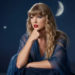 Taylor Swift, the wizard pondering his Orb