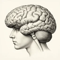 detailed realistic beautiful brain portrait by jean delville, gustave dore, iris van herpen and marco mazzoni, art forms of nature by ernst haeckel, art nouveau, symbolist, visionary, gothic, neo - gothic, pre - raphaelite, fractal lace, intricate alien botanicals, ai biodiversity, surreality, hyperdetailed ultrasharp octane render