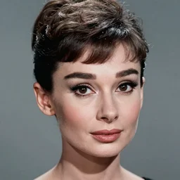 portrait of a beautiful 20-year-old Audrey Hepburn by Mario Testino,  headshot, detailed, award winning, Sony a7R
