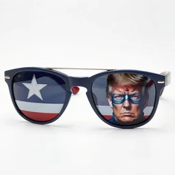 donald trump with sunglasses as captain america stars stripes doom eternal with detailed faces enchanted psychedelic wide angle shot white background vector art illustration gears of war illustration gta 5 artwork of donald trump, in the style of gta 5 loading screen, by stephen bliss by hieronymus bosch and frank frazetta