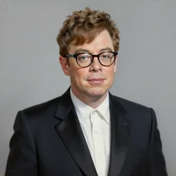 Elton John in 1975, oil Painting