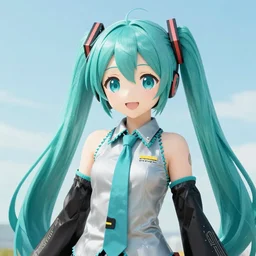 hatsune miku plane