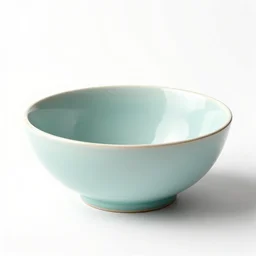 pastel ceramic mixing bowl, clean 3d render, octane render, isolated on a pure white background, centered, entire object in frame, sharp focus, soft studio lighting