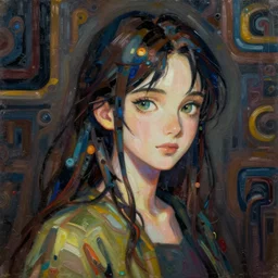 anime solarpunk rooney mara, intricate oil painting by greg rutkowski, trending on artstation