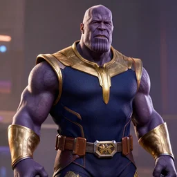 Dwayne Johnson as Thanos