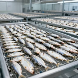 drying fish on a photorealistic gpu farm for cryptocurrency mining