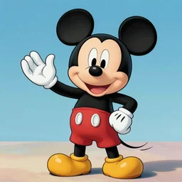 Tatsuya Ishii as mickey mouse