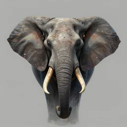 symmetry!! octane render ， cyberpunk style elephant face, art by artgerm and greg rutkowski and magali villeneuve, d & d, sacred ， fantasy, highly detailed, digital painting, trending on artstation, concept art, sharp focus, illustration