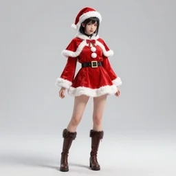 a blade and soul concept art of female character dressing like a Santa Claus on a render by the artist Hyung tae Kim , santa claus costumes,  Jiyun Chae, Joe Madureira, trending on Artstation by Hyung tae Kim, artbook, Stanley Artgerm Lau, WLOP, Rossdraws