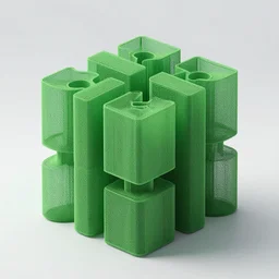 dimensionaliry, 3 d art, green
