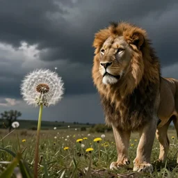dandelion and dan the lion