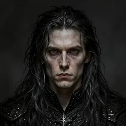 hyper detailed ultra sharp type o negative peter steele photorealistic portrait, somber gothic aesthetic, doom, elden ring, masterpiece, elite, digital painting, concept art, smooth, sharp focus, illustration, art by melissa houpert, artgerm and edmund leighton, felix englund, pinterest 8 k