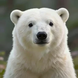 very beautiful portrait of an extremely cute and adorable little polar bear, smooth, perfect face, fantasy, character design by mark ryden and pixar and hayao miyazaki, sharp focus, concept art, intricate detail, cinematic lighting, hyperrealistic, 5 0 mm, diorama macro photography, 8 k, nature background