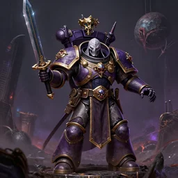 Imperial inquisitor discovers a planet infested by Slaanesh corruption, Warhammer 40k, 40k, Wlop, Artstation trending