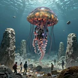 “I remember watching through windshield as a giant robotic jellyfish used its tentacles to knock down large stone monuments, much to the horror of the citizens nearby”