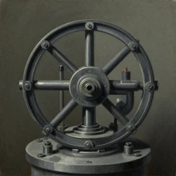 closeup of simple mechanism, HD, brutalism, in style of giger, h.r. giger, biomechanics, biomechanical, film grain, medium format, 8k resolution, oil on canvas