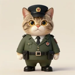 anthropomorphic cat kgb agent