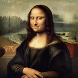 leonardo davinci wearing a hip hop attire